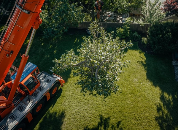 Crane-Assisted Removal Expertise